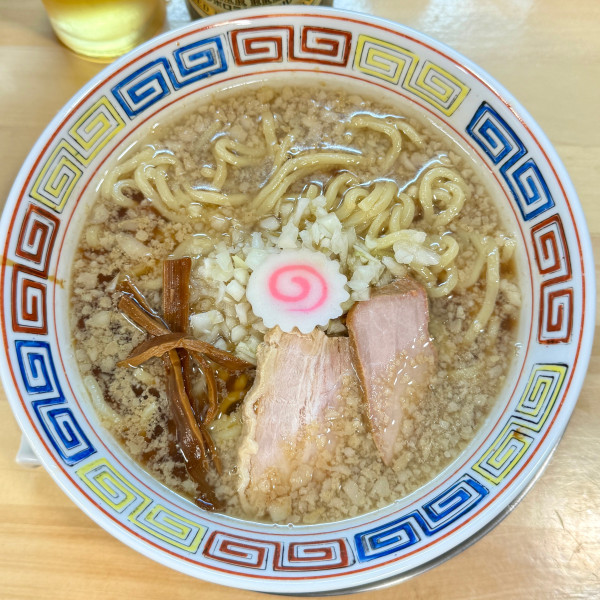 「背脂中華そば」@中華そば光の写真