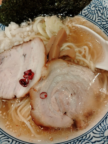 「粟国の塩そば」@中華そば 笑歩の写真