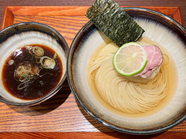 「昆布水つけめん1200円他」@ramen club トトノエの写真