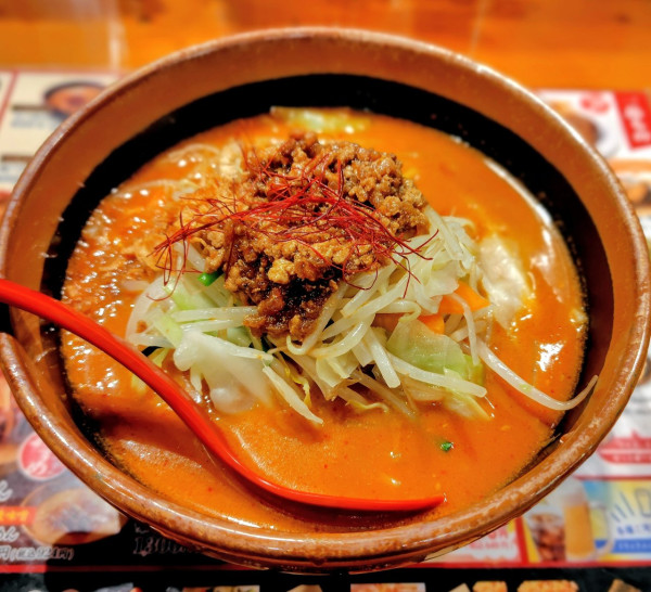 「北海道味噌 辛味噌野菜らーめん 1040円」@麺場 田所商店 川崎大師店の写真