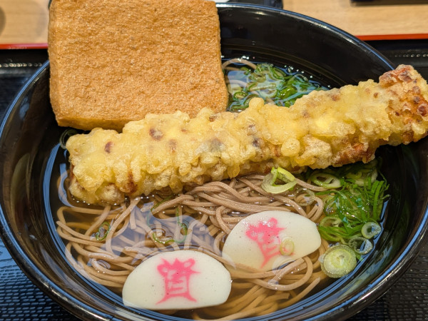 「ちくわ天そば（640円）」@資さんうどん 北鴻巣店の写真