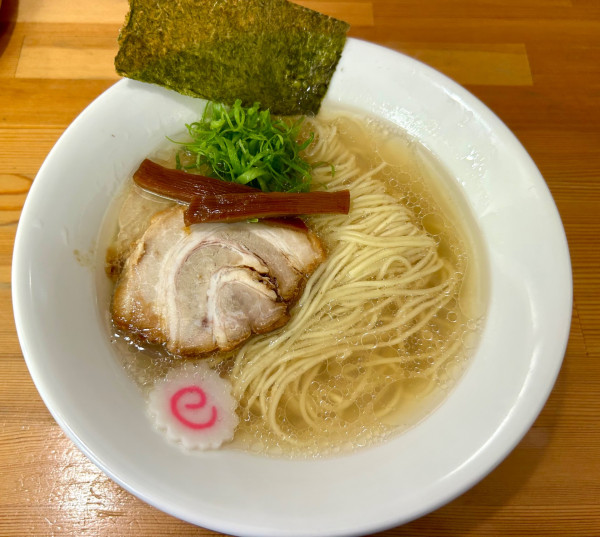 「貝のだし・しおラーメン(1,000¥)」@中華そば かづ実の写真