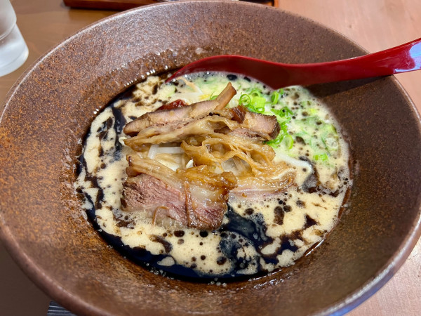 「赤べこらーめん1200円」@和牛ラーメン 繕の写真