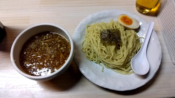 「つけ麺（８５０円）」@元祖敏々亭 びんびんの写真