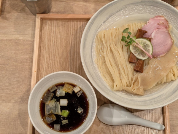 「昆布水つけ麺」@大阪つけ麺しら石 難波店の写真