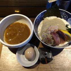 ｢鴨と蟹の細つけ麺｣(味噌)