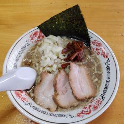 背脂煮干中華　和え玉　900+300円