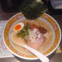 【限定E】こーすけの焼秋刀魚の塩中華そば¥1350-