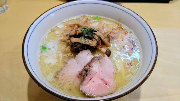 「【限定】きのこの軍鶏白湯麺」@麺庭 つむぎの写真
