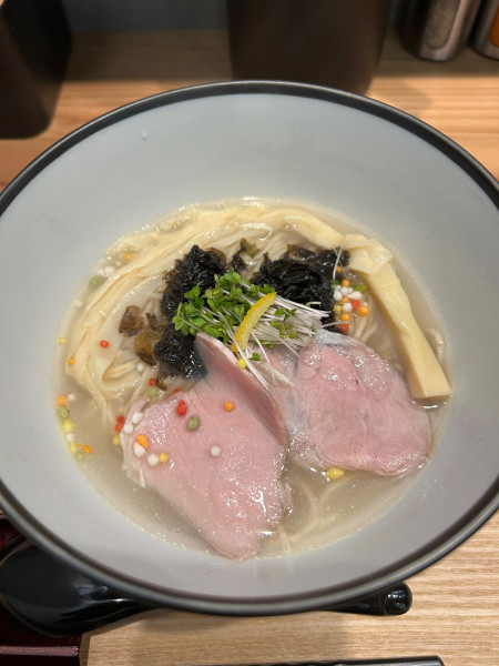 「敦賀真鯛潮らーめん極1000円」@麺場かもめの写真