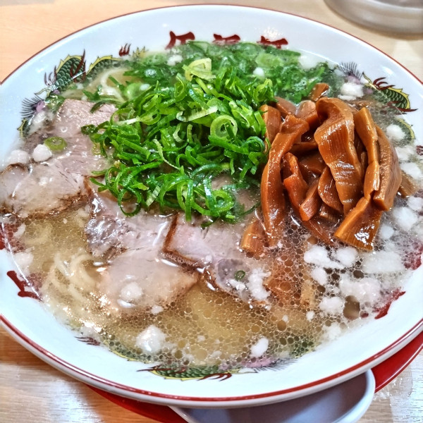 「背脂白醤油メンマラーメン(¥940)」@伍福軒 川崎店の写真