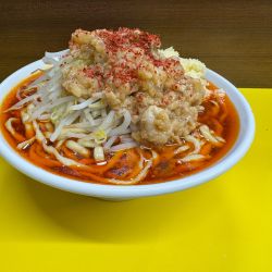 辛いラーメン中＋生姜