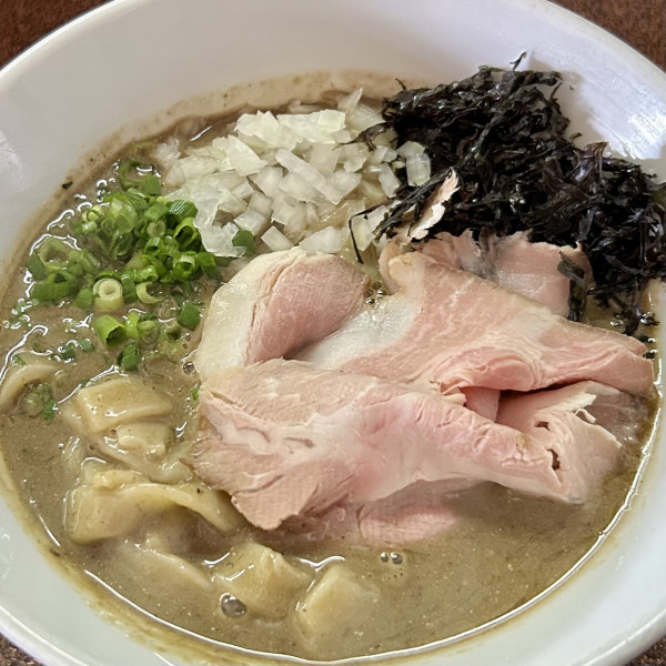 「濃厚(塩)」@2番ライト 煮干男の写真