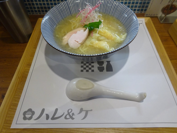 「笹川流れの汐らーめん 1,100円」@ハレ&ケの写真