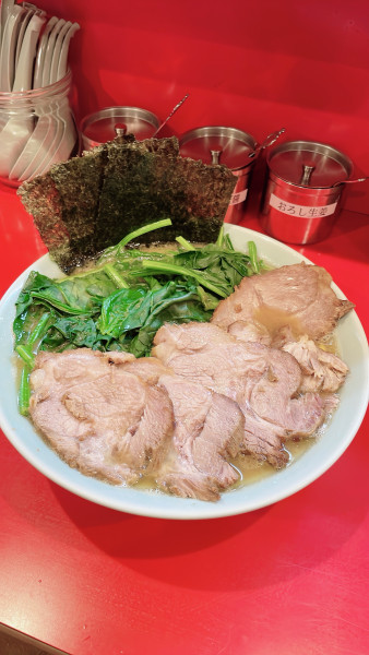 「チャーシュー麺」@横浜家系ラーメン 黄金家の写真
