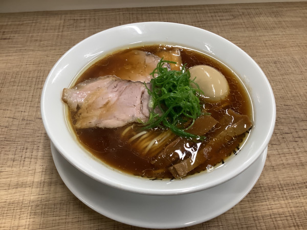 「煮玉子らぁ麺（醤油）　1100円」@麺庵ちとせの写真