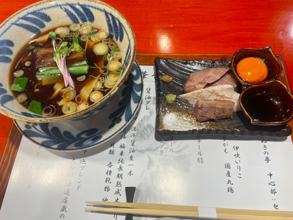 「鴨の中華そば醤油」@中華そば 鴨福の写真