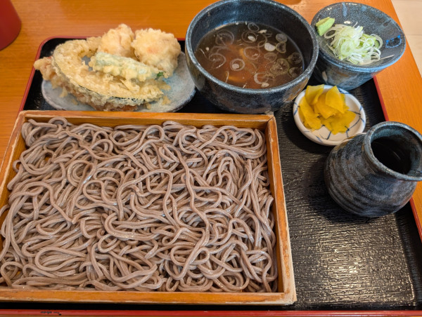 「一庵そば（冷：1,000円）」@そば処 一庵の写真
