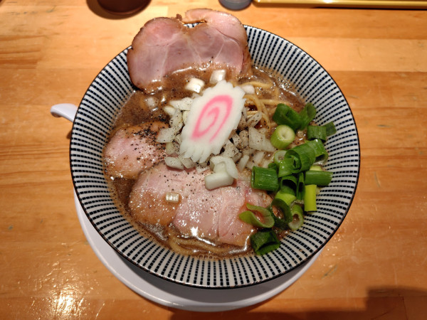 「煮干し醤油1200円」@麺家 たけ田の写真