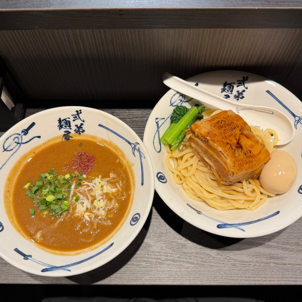 「武蔵濃厚つけ麺」@弐弟 麺屋武蔵 岸本翔太の写真