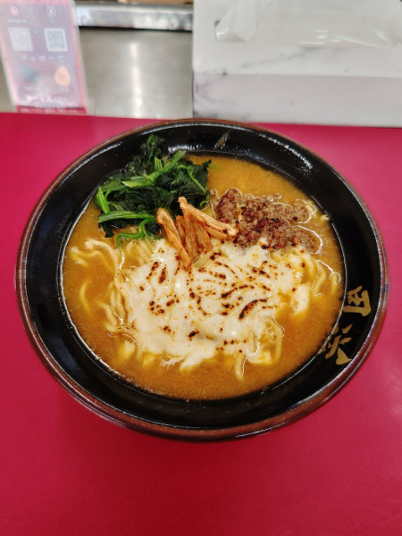 「スクワッシュラーメン(1,200円)」@横浜家系ラーメン 思道 東大和店の写真