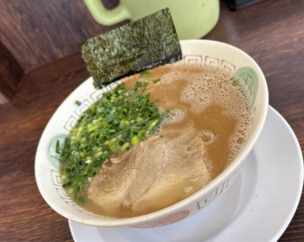 「らーめん+替玉」@博多長浜らーめん 楓神の写真