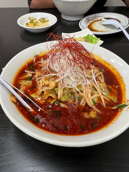 「激辛閻魔ラーメン　火の海」@支那そば 晴流家の写真