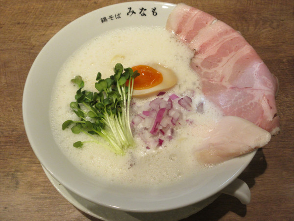 「鶏白湯塩（980円）」@鶏そば みなもの写真