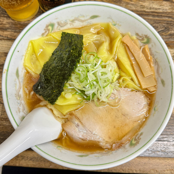 「ワンタンメン」@支那そば はせべの写真