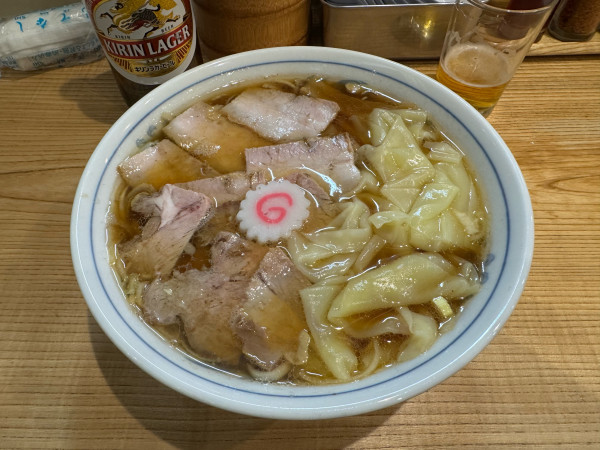 「ワンタンチャ〜シュ〜メン」@らーめん 高尾の写真