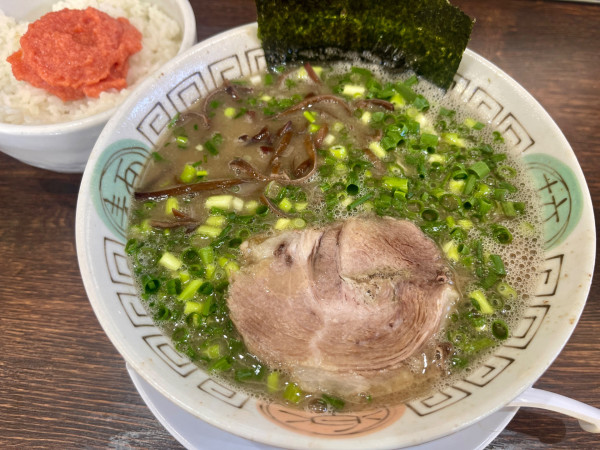 「ネギ」@博多長浜らーめん 楓神の写真