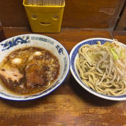 えびつけ麺少なめ野菜少なめうずら
