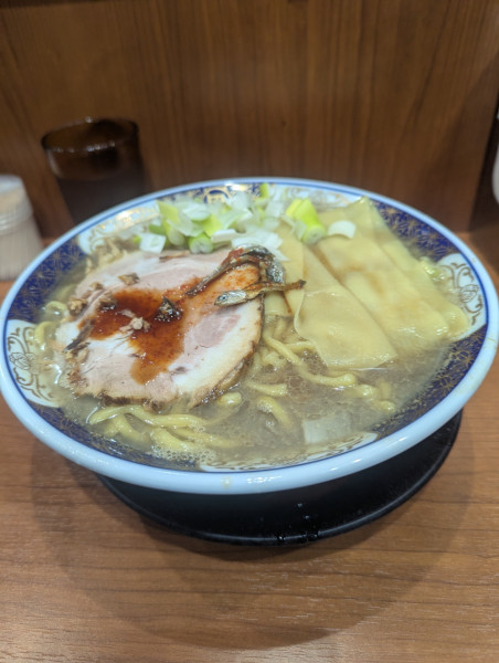 「ラーメン(大盛り無料)」@ラーメン凪 煮干王 蒲田店の写真