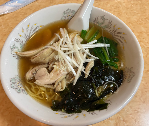 「とりそば　750円」@好来飯店 駒込店の写真