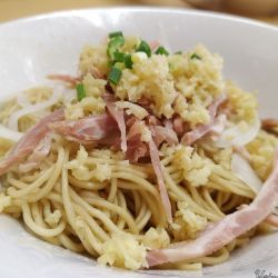 背油生姜チャーシューの和え玉（500円）