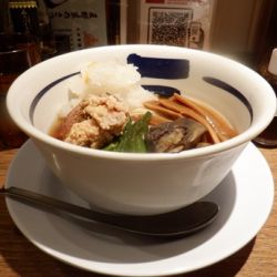 夏野菜のさっぱり鬼おろし冷やし麺　並