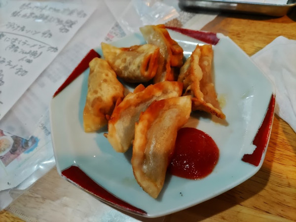 「キーマ餃子」@青空食堂の写真