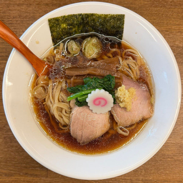 「【昼限定】生姜醤油そば」@中華そば うゑ田の写真