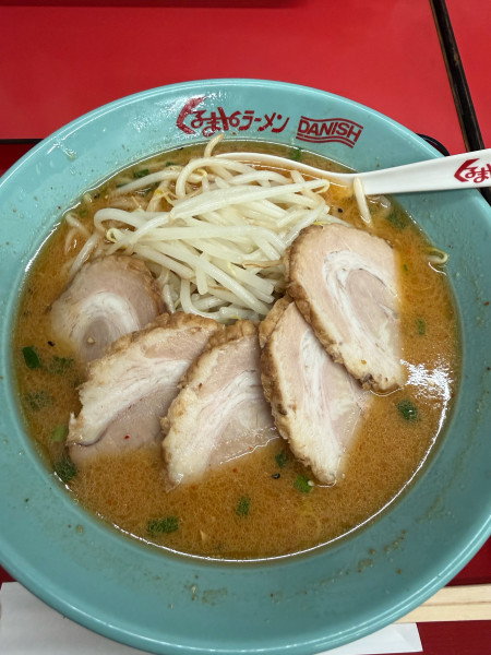 「味噌チャーシュー麺」@くるまやラーメン 鹿浜店の写真