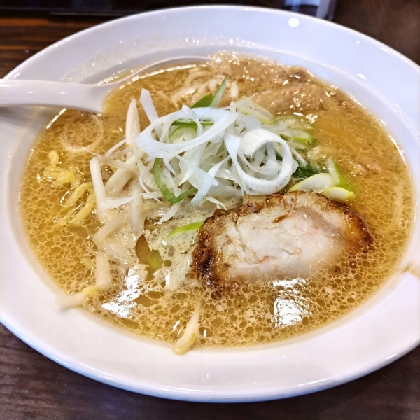「白味噌らーめん（￥750）」@北海道らぁめん  伝丸 川崎新川通り店の写真