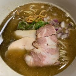 【限定】焦がしニンニク味噌白湯そば 1200円