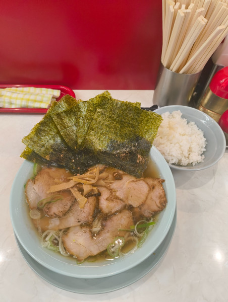 「中華そば+海苔　890円」@なぎちゃんラーメン 京急蒲田店の写真