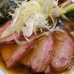 味玉叉焼醤油ラーメン