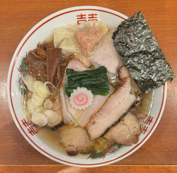 「【限定】生姜塩ラーメン」@自家製手もみ麺 鈴ノ木の写真
