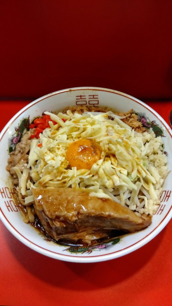 「チーズカレーまぜそば+麺400g+チーズ」@まぜそばマゼロー 船橋店の写真