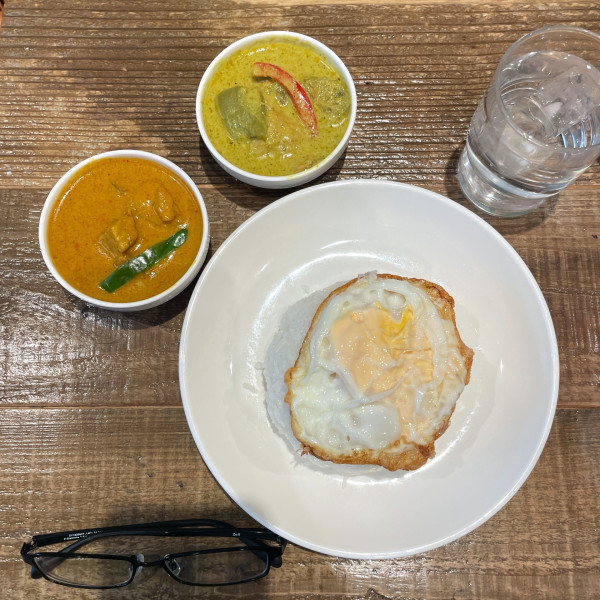 「ミニハーフセット」@バンコック ポニー食堂 茅場町店の写真