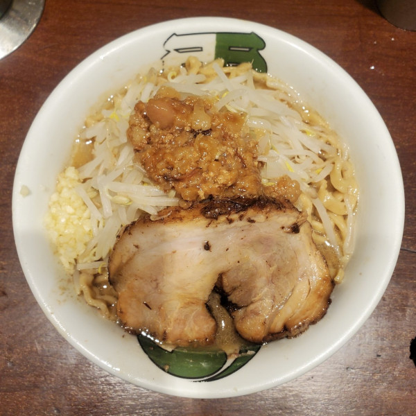 「雷そば(並)」@ラーメン 雷 東京本丸店の写真