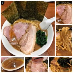 豚骨醤油ラーメン(特別仕様裏メニュー)　¥950