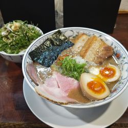 特製らぁ麺+葱ご飯
