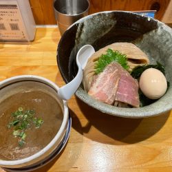 味玉濃厚つけ麺【二度麺セット】